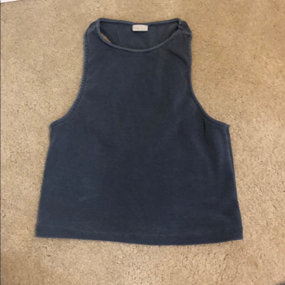 Wild Pearl cropped tank